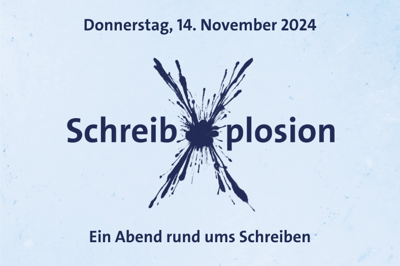 Link zu Veranstaltung Schreibxplosion - Ein Abend rund ums Schreiben